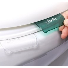 TRNS 깔끔 심플 컬러풀 위생 변기커버 손잡이 4개세트, 1개