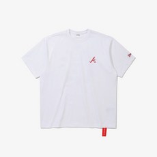 정품 뉴에라 애틀랜타 브레이브스 59FIFTY 서클 티셔츠 화이트 15147560