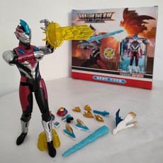 新款推薦 店長推薦銀河維剋特利奧特曼關節超可動德爾塔天爪豪華版手辦兒童玩具禮物, 1個, 銀河維克特利 新款超可動送卡片