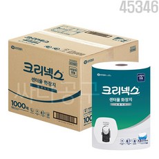 크리넥스 센터풀 티슈 1000매 12롤, 230mm, 4개입, 3개