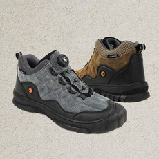 ECHOROBA 男士錶盤皮革 Ridge 鞋防滑腳踝登山靴 ER1475