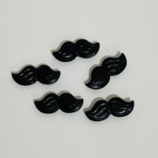콧수염(5개입) 석고방향제재료 지방이베어브릭장식 미니인형장식 미니어처 꾸미기재료