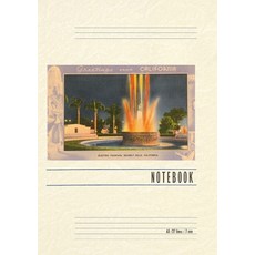 (영문도서) Vintage Lined Notebook Greetings from California Electric Fountain Beverly Hills Paperback, Found Image Press, English, 9798385418770
