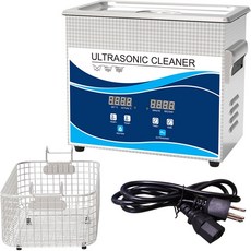 3L工業級超聲波清洗機 眼鏡清洗器 手錶清洗機 飾品清潔 洗浄機 振盪器 超聲波, 1個, W0303三工業震子3.2L超音波清洗機