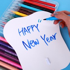 부채 만들기 그리기 꾸미기 PP 흰색 무지부채 나비