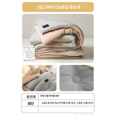 이불종류 겨울 차렵이불 SS 사계절 극세사 먼지없는이불, 항균 메이플스모크클라우드