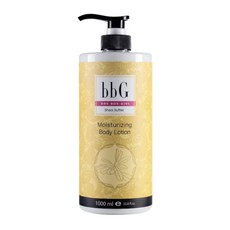 bbG 乳木果燕麥保濕乳液 1000ml 適合全膚質 敏感肌適用 密集滋潤 長效鎖水, 1個