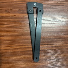 工具梯配件 梯子專用拉桿 鋁合金梯子 人字梯 拉桿梯子 配件 撐桿 鐵材質 加厚拉條, 1個, 1根短拉桿合起來22厘米伸直42厘米