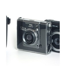 CAIUL instax WIDE Evo 相機皮套, 1個, 副廠－透明水晶保護殼，附背帶,無／透明