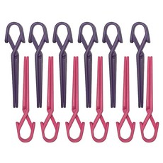 Solxion 네일 클립 매니큐어 프로텍터 12개입 다기능 네일 프로텍터 네일 액세서리