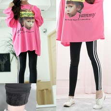 雙線保暖刷毛緊身褲