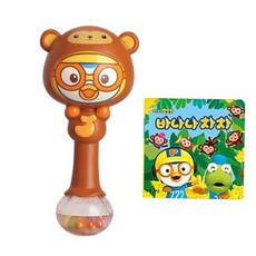 뽀로로 쉑쉑 사운드북 바나나차차 P 아기 딸랑이 DVWD5C876, 본상품