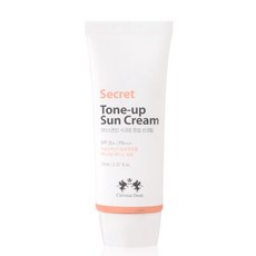 BTM 크리스찬딘시크릿톤업선크림SPF50썬크림 햇빛 선케어 선크림 썬케어 여행 바닷가크림 타지않게, 1개, 70ml