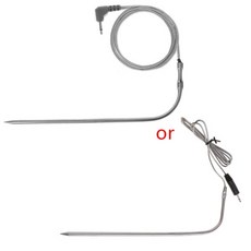 Thermopro-무선 원격 디지털 조리 용 하이브리드 프로브 방수 온도계 식품 고기 스테인레스 스틸 탐침, 없음, 1개