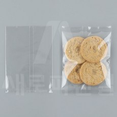 쿠키봉투 투명 12 x 17 cm, 100개, 1세트