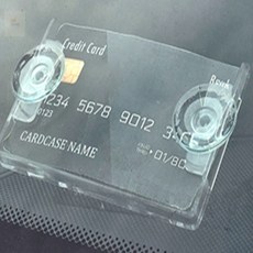 다모아꾸밈 주차카드케이스 출입증케이스, 테이프