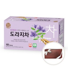 송원 도라지차 100T 대용량 티백차 사무실 선물용, 1개