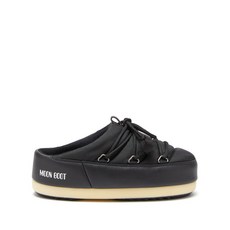 문부츠 아이콘 로고 프린트 슬라이더 샌들