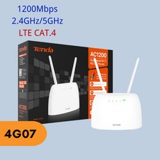 텐다 4G 무선 라우터 SIM 모뎀 5GHZ AC1200 와이파이 4G 지원 VPN CAT6 라우터 무선 리피터 LTE 핫스팟 슬롯 카드, Original EU Plug, 2 4G 5Ghz CAT4