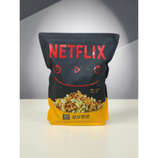 넷플릭스 점보팝콘 특대형 봉지스낵 400g, 2개