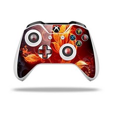XBOX One SX 컨트롤러와 호환되는 랩터스킨즈 데칼 비닐 스킨 랩 - 파이어 플라워컨트롤러 미포함, XBOX One SX 컨트롤러와 호환되는 랩터스킨즈 데