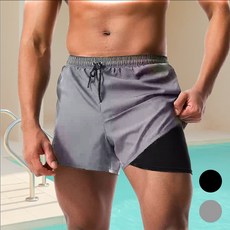 맨썸머 트윈원 런닝 운동 남자 반바지