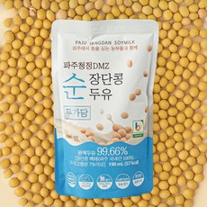 파주 장단콩 순두유(무가당), 20개, 190ml
