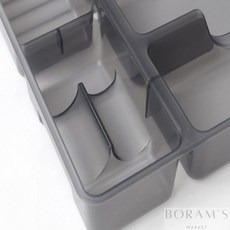 서랍수납 정리트레이 책상서랍문구수납 서랍정리트레이 주방서랍장, 1개, 상세페이지 참조