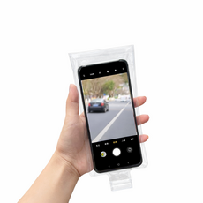 suvz 手機防水袋 觸控式防水保護套 適用外送導航, 1個, 可觸控-手機防水袋