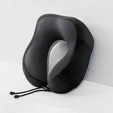 에스이스타 장거리비행목베개 기내용목베개 기내용, 스탠다드 블랙