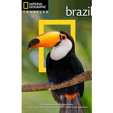 (영문도서) National Geographic Traveler: Brazil Paperback, National Geographic Society, English, 9781426211645