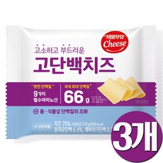 서울우유 고단백 치즈 270gx3, 3개, 270g
