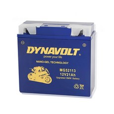 DYNAVOLT藍騎士 MG52113 機車電瓶 適用湯淺51913 YT19BL-BS BMW R1150R K1200 保固一年, 1個
