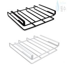 필수가게 무타공 도마 거치랙 스텐도마걸이, 화이트, 1개, 화이트