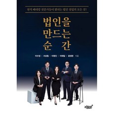 법인을 만드는 순간 : 현직 베테랑 전문가들이 밝히는 법인 설립의 모든 것!, 지식과감성#, 이수정,서상철,이명진,이태일,윤정현 저