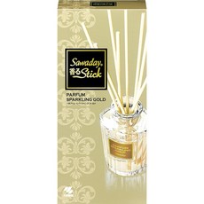 小林製藥 Sawaday 香氛棒 附有擴香竹 室內芳香劑 70ml, 1個, 閃耀金