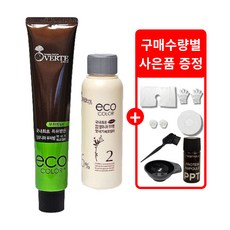 오베르떼 에코칼라 염색약 85g, 1.0 (흑색), 1개