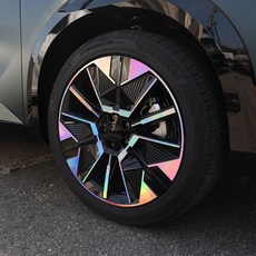 카벤더 필랑트 튜닝 20인치 휠스티커 악세사리 용품, 02.유광화이트