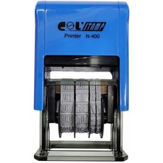 콜스탬프 자동일부인 N-400 날짜스탬프 날짜도장, 흑