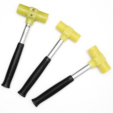 우레탄 파워 망치 국산 경량 가벼운 스마트 고무 장도리, 특대, 1개