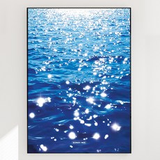 윤슬 바다 물멍 감성 물결 파도 여름 포스터 액자 복들어오는 풍수 인테리어 그림