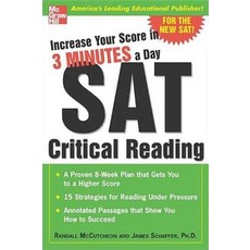 Increase Your Score in 3 Minutes a Day : SAT Critical Reading:, McGraw-Hill