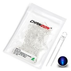 다이오드 혼합 키트 전자부품 세트 LED 정류 제너 3mm 울트라 브라이트 웜 화이트 레드 그린 블루 UV 퍼플 옐로우 오렌지 핑크 클리어 확산 렌즈 F3 방출 구색, [20] 100Pcs UV Purple, 11) 100Pcs UV Purple