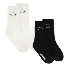 [AK플라자] [래핑차일드] 솔리드 롱레귤러 삭스