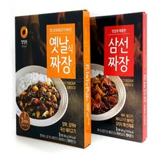 제이에스몰 청정원 짜장 180g 삼분짜장, 1