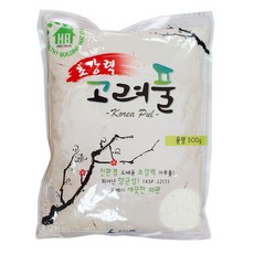친환경 초강력 고려풀 500g 한지벽지 한지장판 황토방, 상세페이지참조