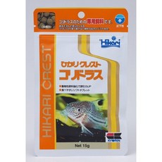 히카리 크레스트 코리도라스 15g열대어용 사료, 단품, 15g, 1개