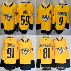 NHL 하키 유니폼 자수 플레이버스 드롭