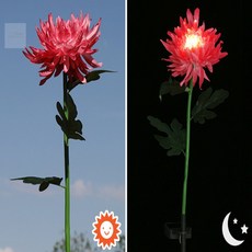 G.L.S LED 태양광 꽃 정원등 야외태양광조명