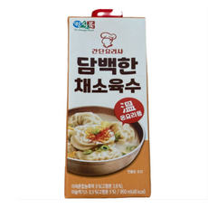 정식품 담백한 채소육수 온요리용, 950ml, 12개